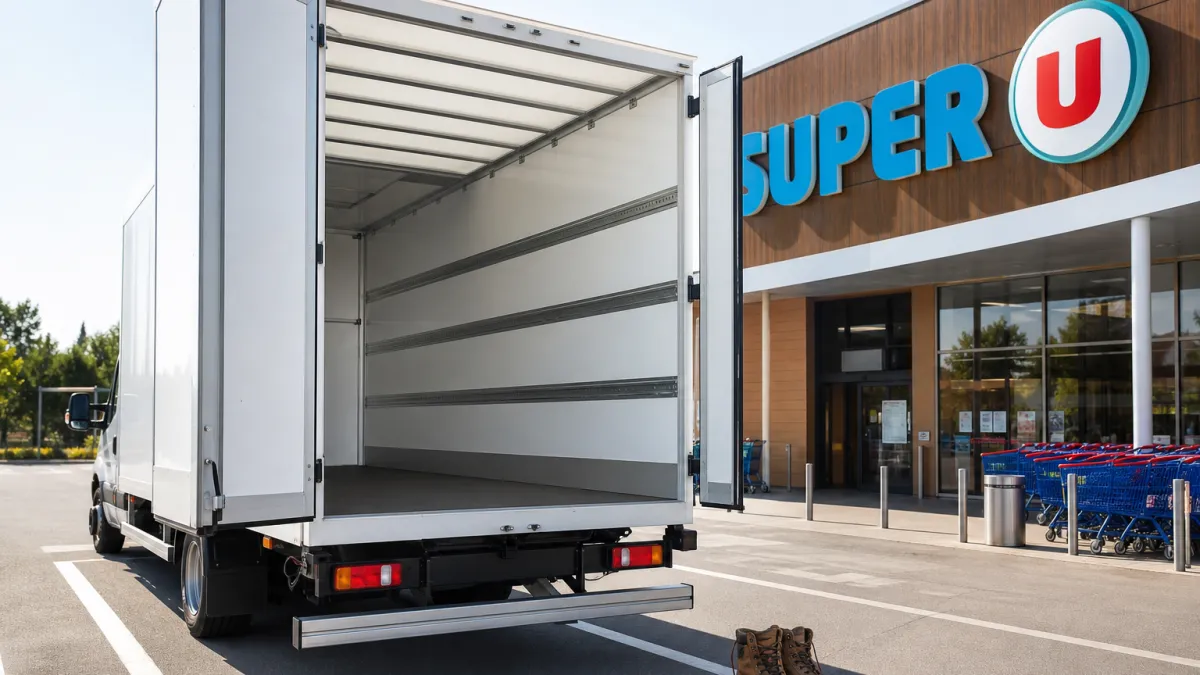 Location camion Super U : tarifs, modèles et guide 2026